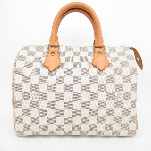 Louis Vuitton Speedy 25 Damier Azur Handbag - Picture 2 of 5